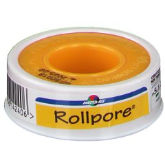 master aid rollpore cerotto su rocchetto tnt bianco 5mt x 1,25cm