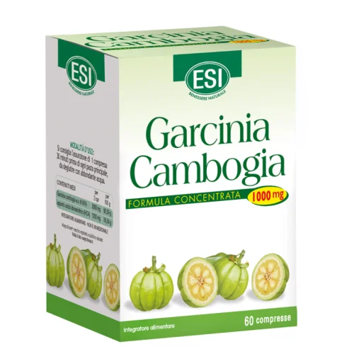 Esi Garcinia Cambogia Formula Concentrata 1000mg 60 Compresse