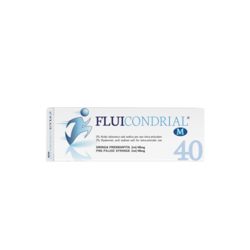 FLUICONDRIAL M 40 Siringa Preriempita Intra-Articolare Acido Ialuronico 2ML / 40MG