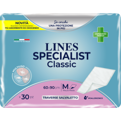 Lines Specialist Classic Traverse Salva Letto 60 x 90cm 30 Pezzi