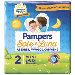 pampers sole&luna flash mini21