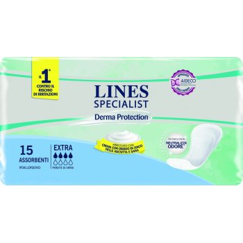 lines specialist derma protection pannoloni sagomato extra 15 pezzi