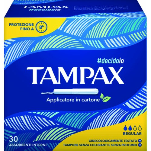 Tampax Blue Box Regular 30 Assorbenti Interni