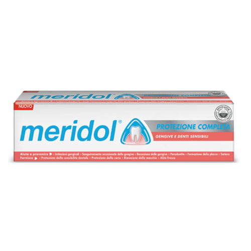 Meridol Dentifricio Protezione Completa Gengive e Denti Sensibili 75 ml