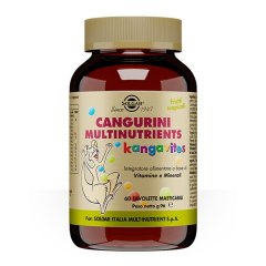 solgar - cangurini multinutrients frutti tropicali 60 tavolette masticabili	