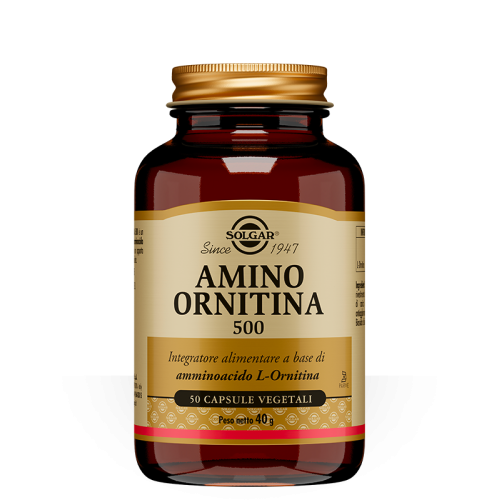 Solgar - Amino Ornitina 500 - 50 capsule vegetali