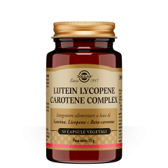 solgar - lutein lycopene carotene complex 30 capsule vegetali