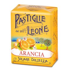 leone pastiglie arancia solare dolcezza 30g