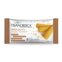Gianluca Mech - Tisanoreica Snack Salato T-Smech al Gusto di Sesamo 30G