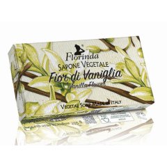 florinda - fiori di vaniglia sapone vegetale 100g
