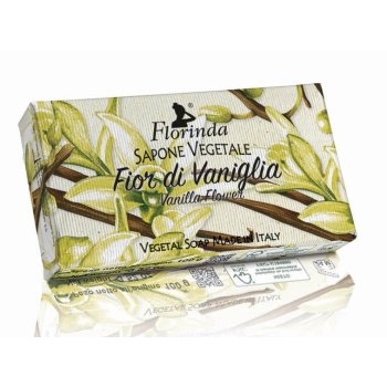 florinda - fiori di vaniglia sapone vegetale 100g