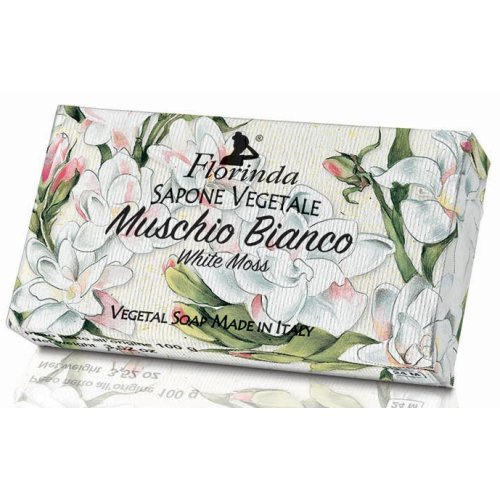 Florinda - Muschio Bianco Sapone Vegetale 100g