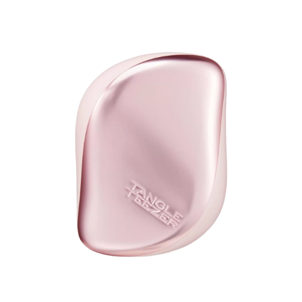 Tangle Teezer The Compact Styler Pink Matte Chrome - Spazzola Compatta Districante Capelli