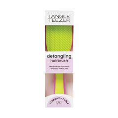 tangle teezer the ultimate detangler pink & cyber lime - spazzola districante capelli bagnati 