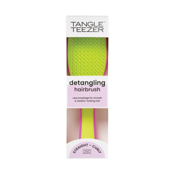 tangle teezer the ultimate detangler pink & cyber lime - spazzola districante capelli bagnati 