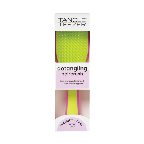 Tangle Teezer The Ultimate Detangler Pink & Cyber Lime - Spazzola Districante Capelli Bagnati 