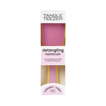 tangle teezer the ultimate detangler yellow / rosebud - spazzola districante capelli bagnati