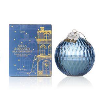 himalaya candle christmas ball - candela mela & brandy 160g