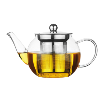 himalaya handy teapot olivina - teiera con filtro vetro borosilicato 600ml