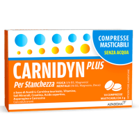 Carnidyn Plus 18 Compresse Masticabili