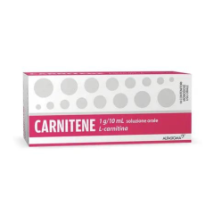 carnitene 10 flaconi orali monodose 1g 