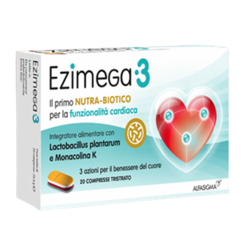 ezimega 3 integratore per il benessere cardiaco 20 compresse