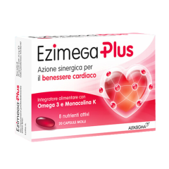 ezimega plus integratore per il benessere cardiaco 20 capsule