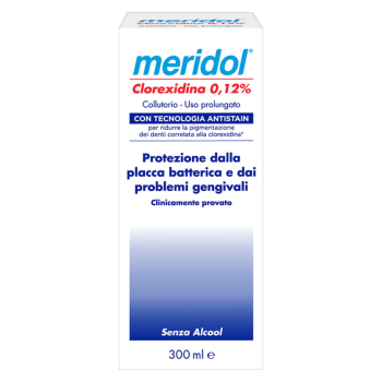 meridol collutorio clorexidina 0,12% protezione placca 300ml