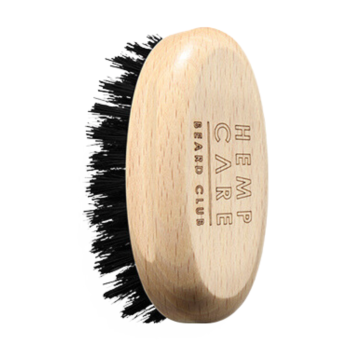 hemp care beard brush - spazzola per barba e baffi per tutti i tipi di pelle