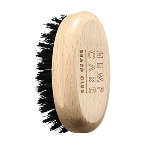 Hemp Care Beard Brush - Spazzola Per Barba E Baffi Per Tutti I Tipi Di Pelle