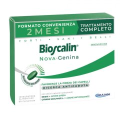 Bioscalin Nova Genina - Trattamento Anticaduta Capelli Formato Convenienza 60 Compresse