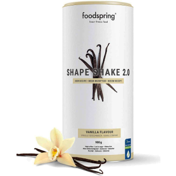 foodspring shape shake 2,0 - pasto sostitutivo vaniglia 900g