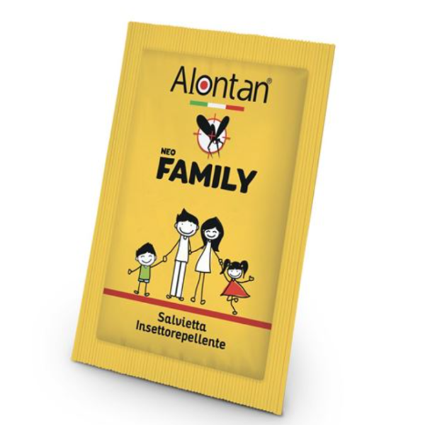 Alontan Neo Family Salviette Anti Zanzare 12 pezzi
