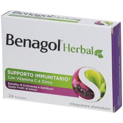 Benagol Herbal 24 Pastiglie Frutti di Bosco