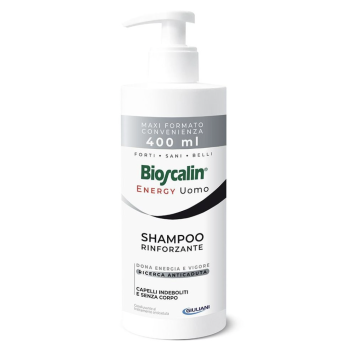 bioscalin energy shampoo rinforzante uomo formato maxi convenienza 400ml