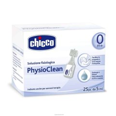 Chicco Physioclean Soluzione Fisiologica 5ml 25 Pezzi