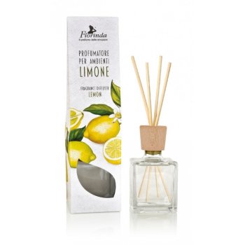 florinda - profumatore per ambienti con diffusori d'aroma limone 200ml