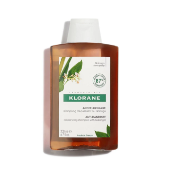klorane shampoo anti-forfora riequilibrante alla galanga 200ml