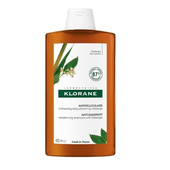 klorane shampoo anti-forfora riequilibrante alla galanga 400ml