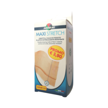 master aid maxi stretch cerotto elastico striscia tagliabile 100 x 8cm