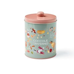 neavita - biscottiera infusi d'inverno con 18 tisane assortite in filtroscrigno