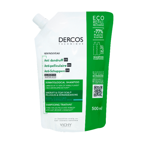 Vichy Dercos - Eco Ricarica Shampoo Anti-Forfora 500ml