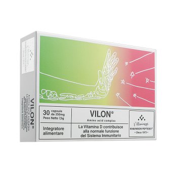 vilon amino acid complex - integratore di vitamina d e neuropeptidi 30 capsule