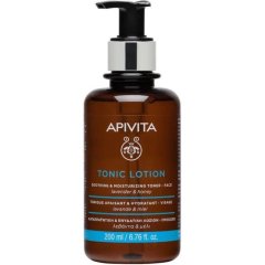 apivita face cleansing tonico 2 in 1 lenitivo e idratante viso 200ml 