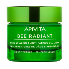 apivita bee radiant - crema gel segni dell'età e anti-fatica texture leggera 50ml