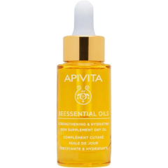 apivita beessential oils - olio giorno rinforzante e idratante trattamento supplementare per la pelle 15ml