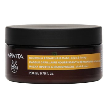 apivita intense repair hair mask - maschera capelli nutriente riparatrice 200ml