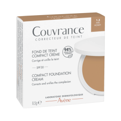 avene couvrance fondotinta compatto in crema n. 1.3 miele