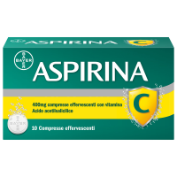 Aspirina C 400 + 240 mg 10 Compresse Effervescenti - Bayer Spa