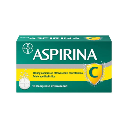 Aspirina C 400 + 240 mg 10 Compresse Effervescenti - Programmi Sanit.Integrati Srl